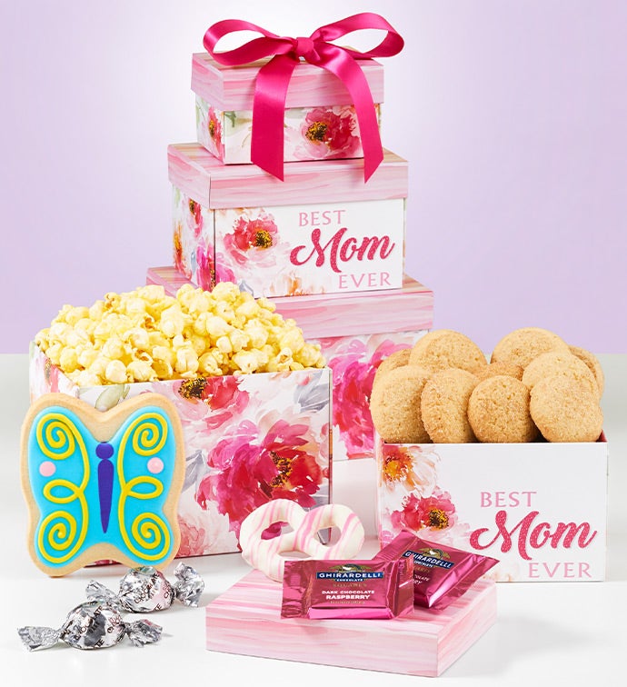 Best Mom Ever! Sweets Tower